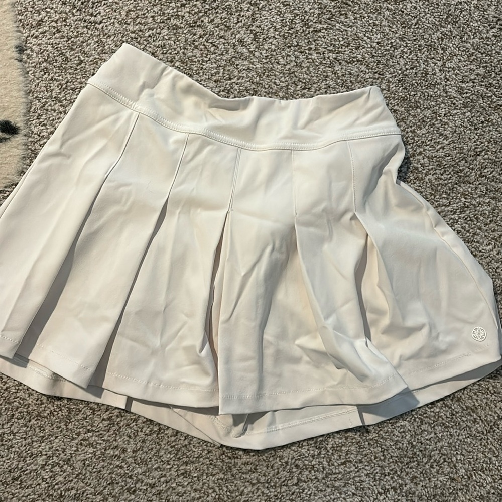 Lilly Pulitzer Luxletic White Tennis Skort